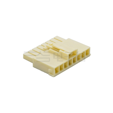 Pitch 3.50mm 180°TPA Type,B KEY 单排 Male Housing 08Pin 本色 PA4T UL94V-0